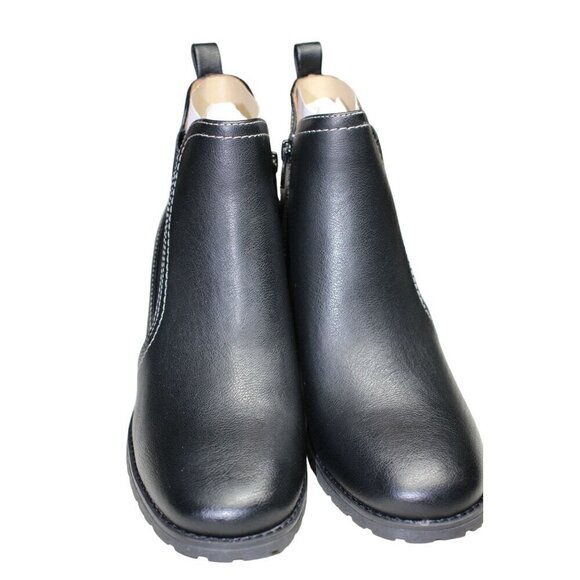 EUROSOFT Black Ankle Boots Womens Size 9 Dustine Side Zipper Closure - Picture 11 of 11